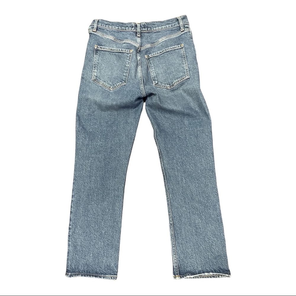 AGOLDE Riley High Rise Straight Crop in Transfer in Size 27 - Picture 6 of 11